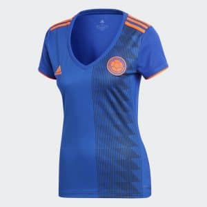 CAMISETA OFICIAL SELECCIÓN DE COLOMBIA VISITANTE MUJER 2018